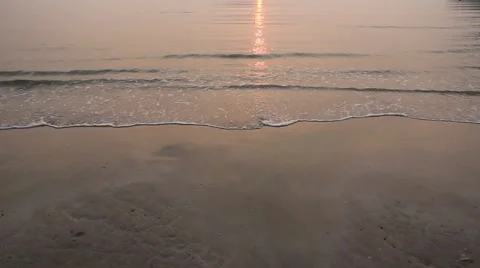 Sandy beach. Stock Footage 46529707