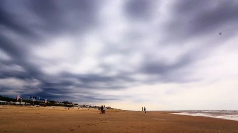 Sandy beach Stock Footage 98678537