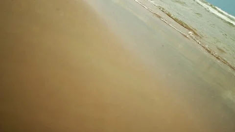 Sandy beach Stock Footage 98678550