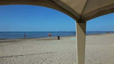 Sandy beach Stock Footage 101657337