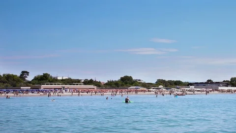 Sandy beach Stock Footage 101657451