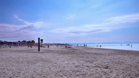 Sandy beach Stock Footage 101657589