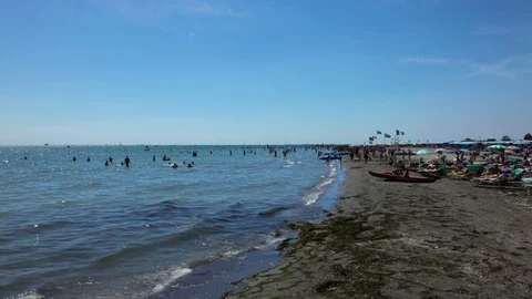 Sandy beach Stock Footage 101657987