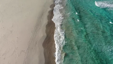 Sandy Beach Stock Footage