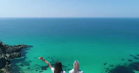 Sandy beach Video stock 138933133