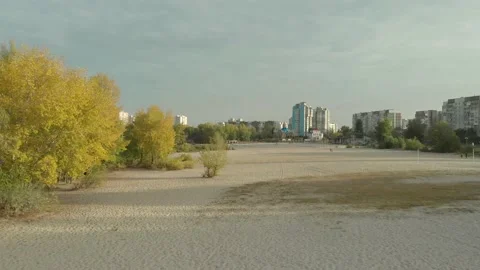 Sandy beach Video stock 142018746