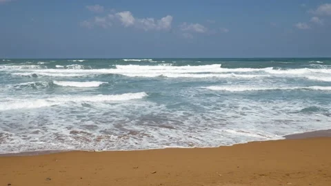 Sandy Beach Vídeo Stock 161469854