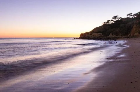 Sandy Beach Landscape Stock Photos