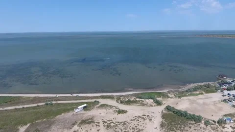 Sandy beach party summer sea fun beach Stock-Footage 171073353