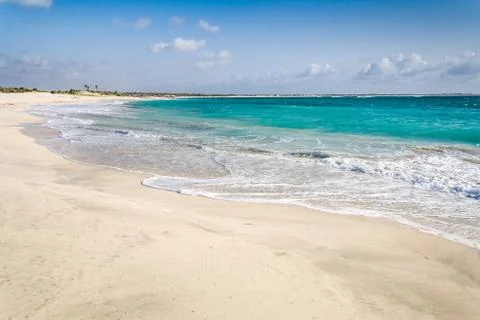 Sandy beach Stock Photos