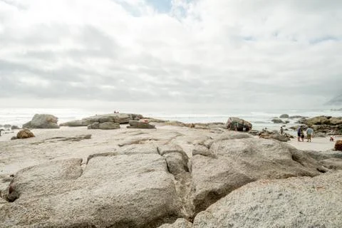Sandy beach Stock Photos