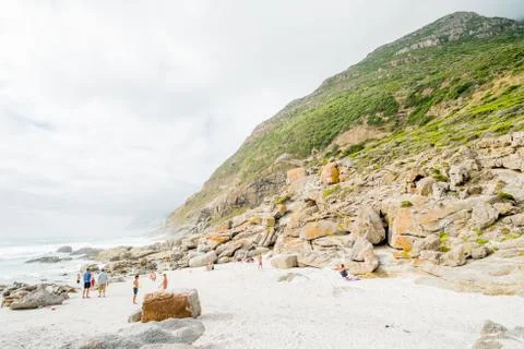 Sandy beach Stock Photos