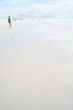 Sandy beach Stock-Fotos