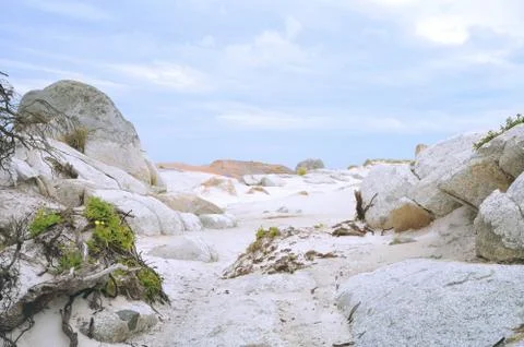 Sandy Beach Foto stock