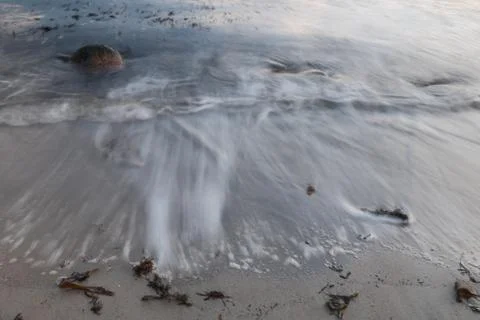 Sandy beach Stock Photos