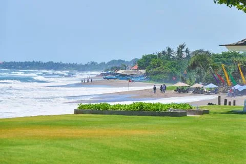 Sandy beach Stock Photos