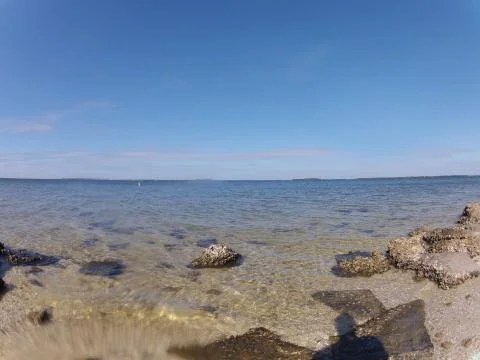 The Sandy Beach Stock Photos