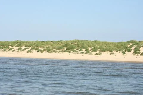 Sandy beach Stock Photos