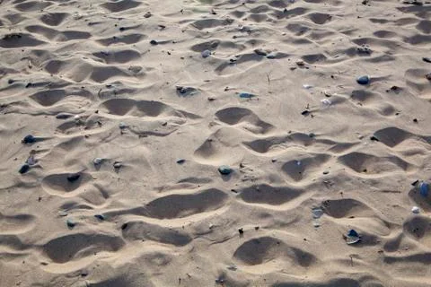 Sandy beach Stock Photos