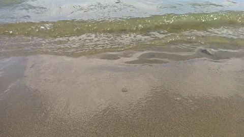 Sandy beach in a recreation center Stock Footage 118266378
