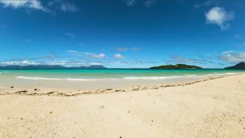Sandy Beach in Romblon Island. Philippines. Stock Footage 320356997