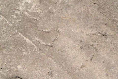 Sandy beach testure Foto stock