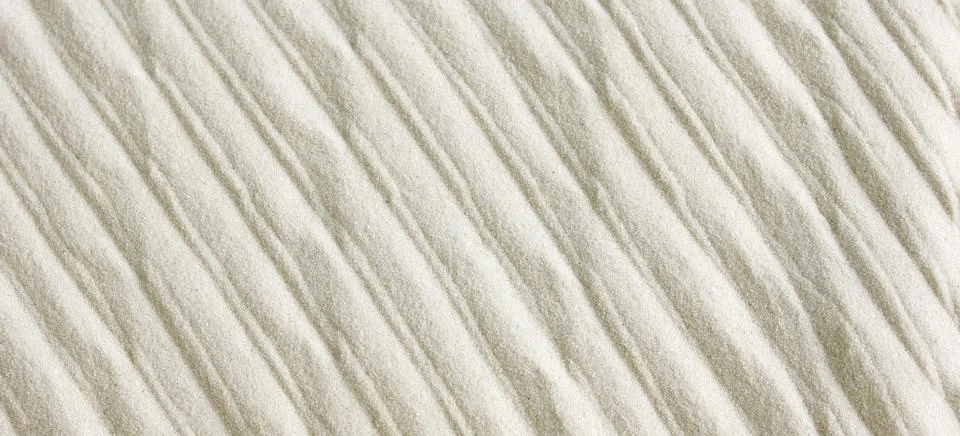 Sandy beach texture background banner with copy space.  Stock Photos