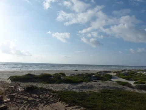 Sandy Beach view 写真素材