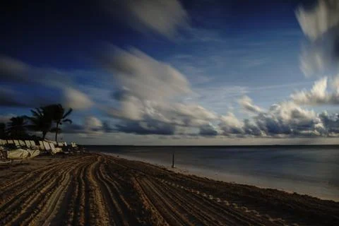 Sandy Beaches in Punta Mita, Mexico Stock Photos