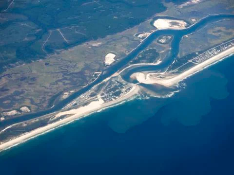 Sandy coast Stock Photos