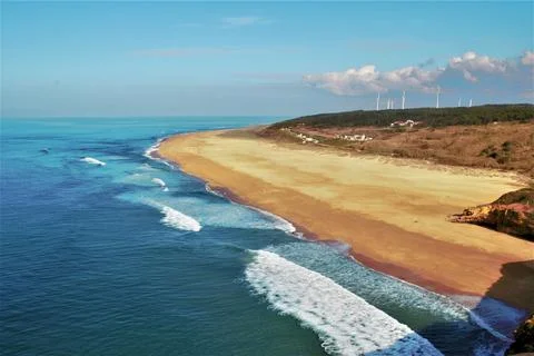 Sandy coast with a warm Atlantic Ocean.1 Stock Photos