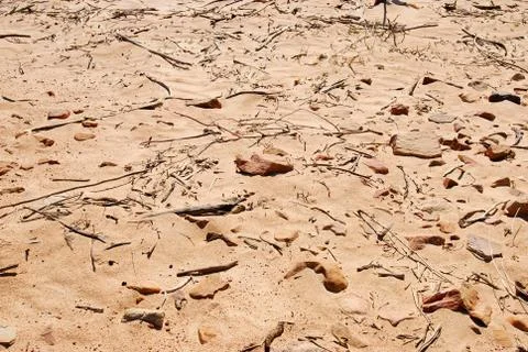 Sandy ground Stock Photos