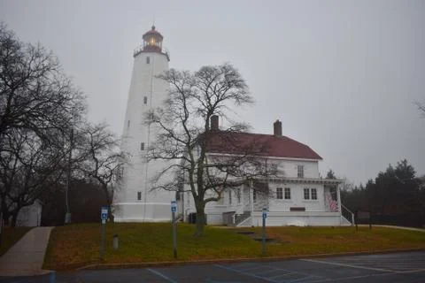 Sandy Hook Lighthouse Stock Photos