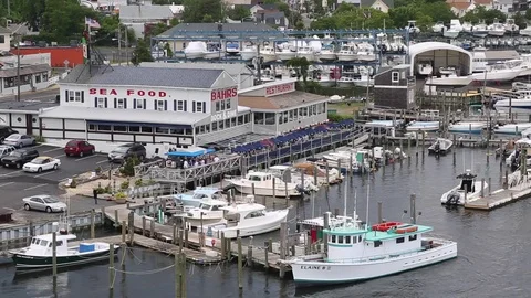 Sandy Hook, New Jersey Video stock 82125248