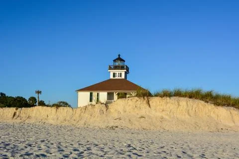 The Sandy Lighthouse Stock Photos