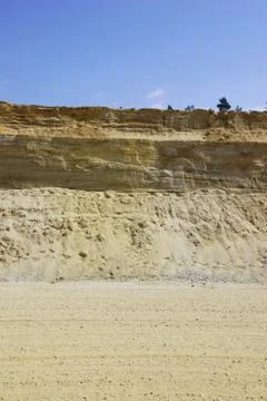 An sandy pit Stock Photos