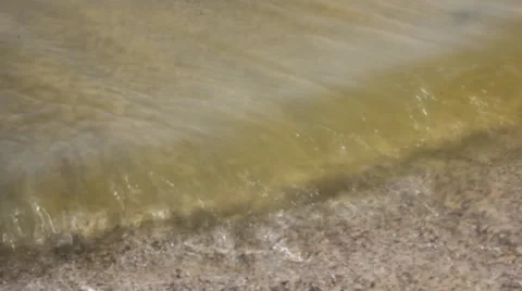 Sandy river bank 10537 Stock Footage 47862274