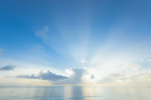 Sandy sea beach Stock Photos