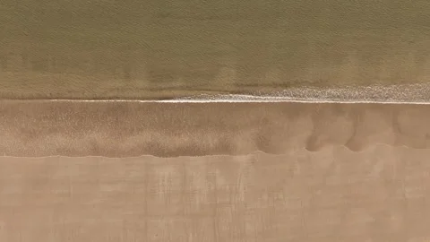 Sandy Shore With Pristine Water At Beach Stock Footage 296972094