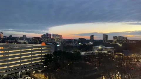 Sandy Springs at Dusk Video stock 170352357