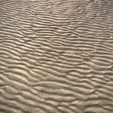 Sandy waves Stock Photos