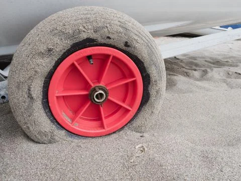 Sandy wheel Stock Photos