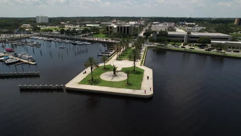 Sanford Marina Stock Footage 340282992