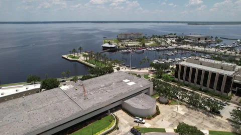 Sanford RiverWalk Stock Footage 340283042