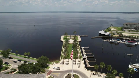 Sanford Riverwalk Stock Footage 340283071