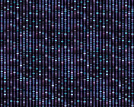 Sanger Sequencing Background Seamless Looping Illustrazione stock