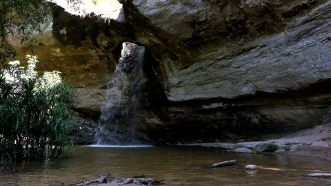 Sangjun waterfall   Stock Footage 117732746