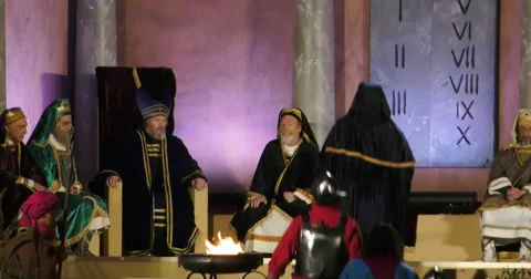 Sanhedrin Jesus trial Видео 61866645