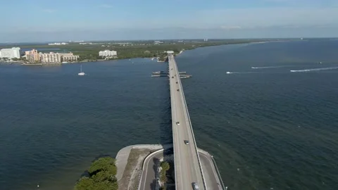 Sanibel Bridge 库存影片 148250753