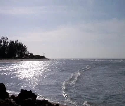 Sanibel Waves Stock Footage 10678287